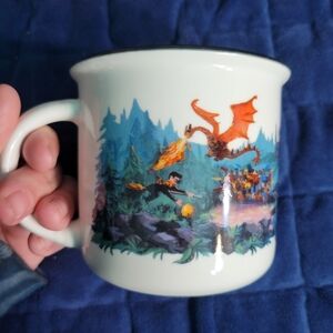 Owlcrate Exclusive Harrpy Potter Fantasy-Themed White Mug